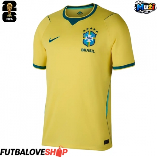 Dres Brazília Domáci MS 2026 Krátky Rukáv